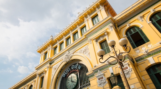 サイゴン中央郵便局（観光名所ランキング3位）